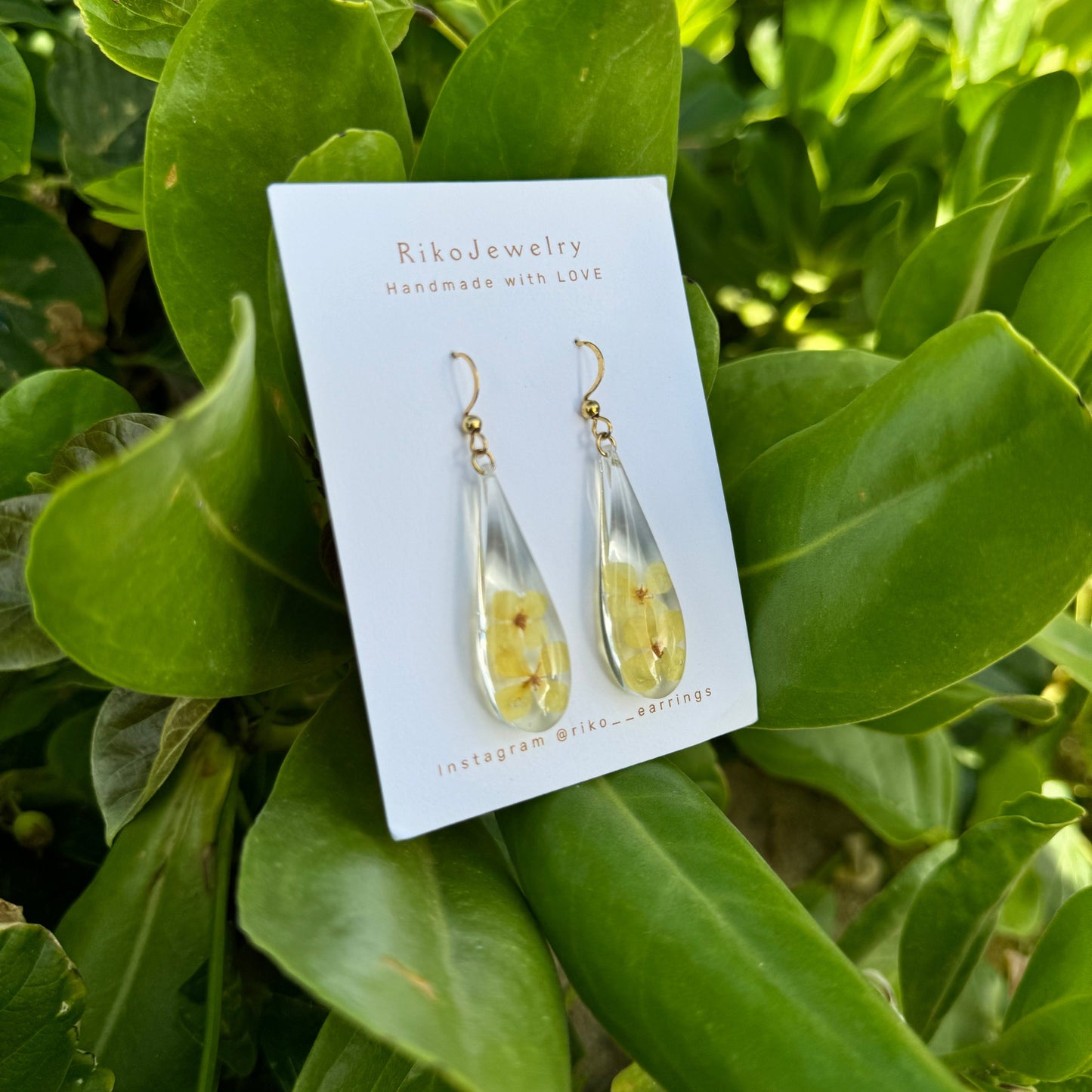 Parish's poppy flower teardrop earrings