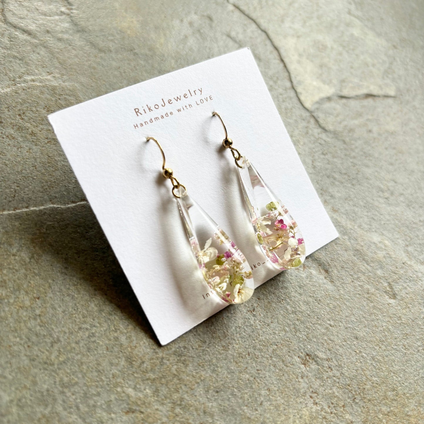 Alyssum's garden earrings